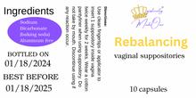 Cargar imagen en el visor de la galería, Rebalancing Baking Soda Suppositories
